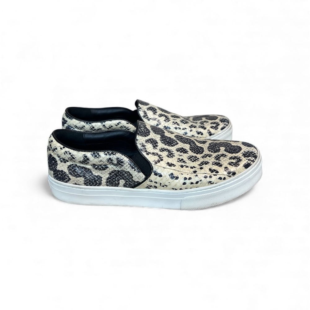 Celine Paris Snakeskin Slip On Shoes Sneakers Size 38.5/ 8.5